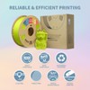 OVERTURE PLA Matte 3D Printer Filament 1.75mm, Matte PLA 1kg