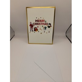 Pop Up Merry Christmas  Greeting Card  #9