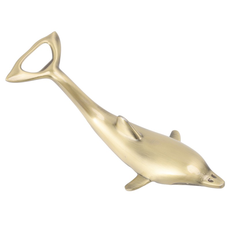 Dolphins Bottle Opener Effort Saving Cute Appearance Metal Beer Opener