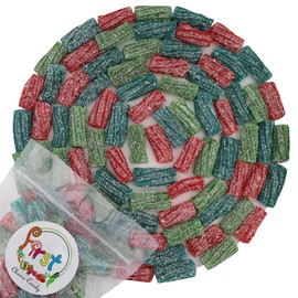 FirstChoiceCandy Sour Licorice Twist Bites, Twisteroos Pectin Filled Sour Bites (4.4 Pound, Assorted)
