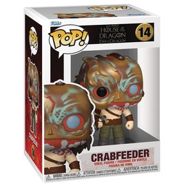 POP House of Dragon - Crabfeeder Funko Vinyl Figure (Bundled with Compatible Box Protector Case), Multicolored, 3.75 inches