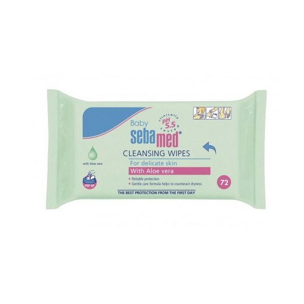 Sebamed Baby Cleansing Wipes 72 Items