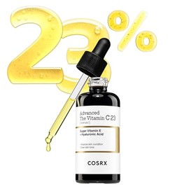 COSRX Advanced Pure - Suero de vitamina C al 23% con vitamina E y glutatión, suero coreano de vitamina C para líneas finas, tono de piel desigual y piel opaca, 0.7 onzas, cuidado de la piel coreano