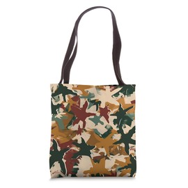Starburst Camouflage Fabric Tactical Camo Design Tote Bag
