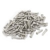 uxcell 100pcs M2 X 10mm Stainless Steel Phillips Pan Round