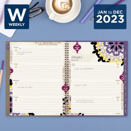 Cambridge 2023 Weekly & Monthly Planner, 8-1/2" x 11", Large, Vienna (122-905)