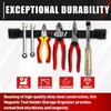 Magnetic Storage Organizer Tool Holder, Magnetic Tool Holder Strip, 6-Pack