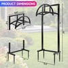 IBVIVIC Garden Hose Holder, Hose Stand with Stable Base and
