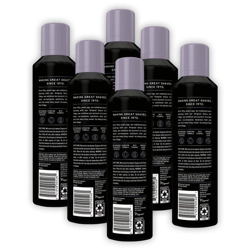 Edge Shaving Gel for Men, Extra Moisturizing with Vitamin E,