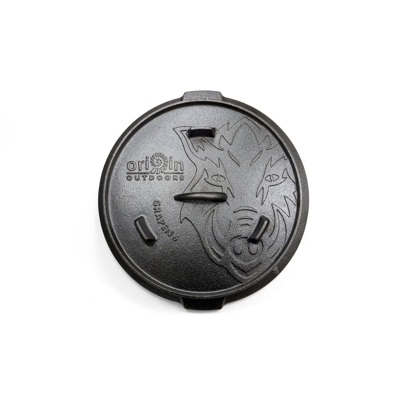 Origin Outdoors Grapen Fire Pot Black 4.5 L