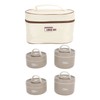 Insulated Lunch Container 304 Stainless Steel Sealed Multifunction Portable Round