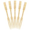 Premium Mini Cocktail Tasting Forks 3.5" Inches 100 Pieces -
