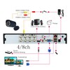 Xenocam 4CH 1080N Hybrid 5-in-1 AHD DVR (1080P NVR+1080N AHD+960H