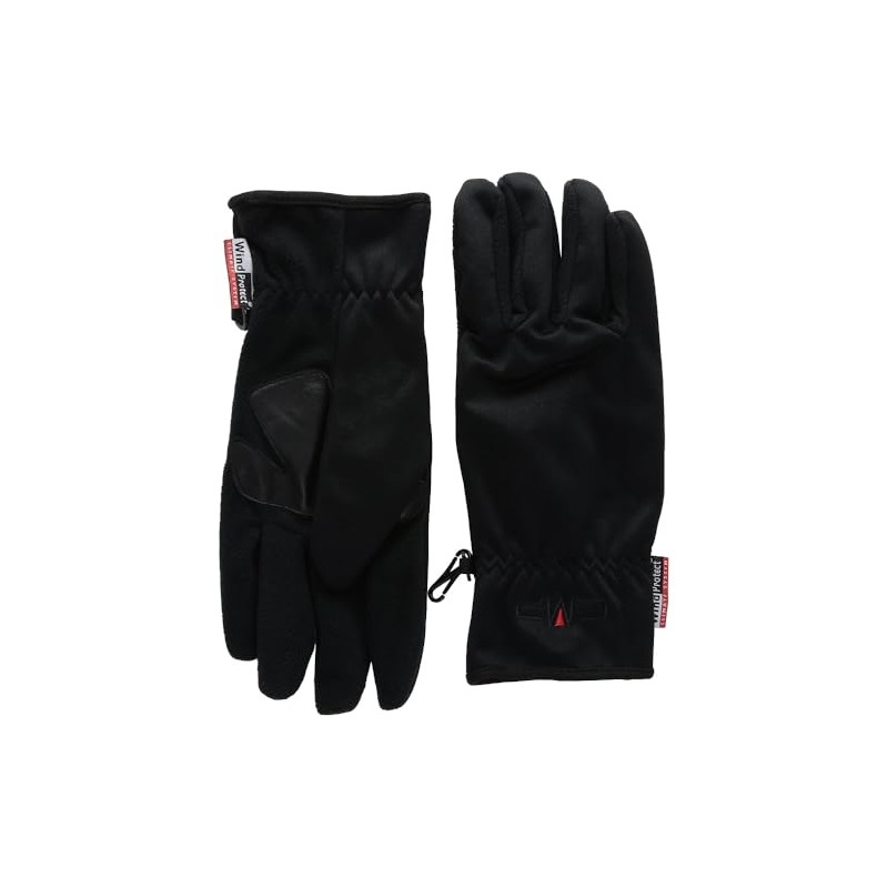CMP - Man Softshell Gloves, Black, L