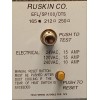 Ruskin EFL 165 Electric Fuse Link with End Switch