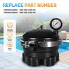005-302-4300-03 Water Valve Top Dome with Pressure & Gauge Compatible