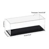 sourcing map Acrylic Clear Display Case Box Dustproof Protection Cube