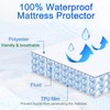 Waterproof Mattress Protector Emperor, Premium Mattress Covers 200x200cm, Breathable, Waterproof