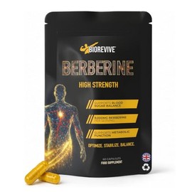 Biorevive Berberine Supplement High Strength 9000mg Equivalent per Serving, Berberine HCL and 98% Berberis Aristata Extract, Vegan Capsules for Metabolism Support, 60 Capsules