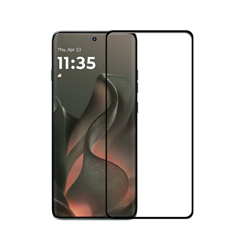 UPONEW 2 Pack for Motorola Moto Edge 2025 Black Tempered