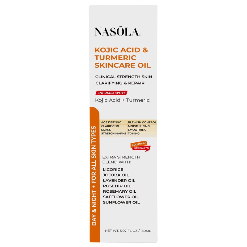 Nasola Kojic Acid Turmeric Skincare Bio Pure Oil