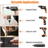 Saipor 10pcs Magnetic Phillips PoziDriv Torx Screwdriver Bit Set, 50mm/2"