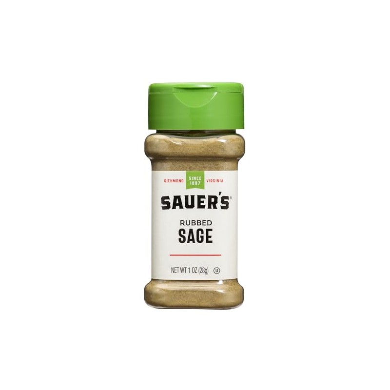 Sauer's Rubbed Ground Sage, 28 oz