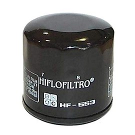 HifloFiltro HF553 Oil Filter, Number 1, Black