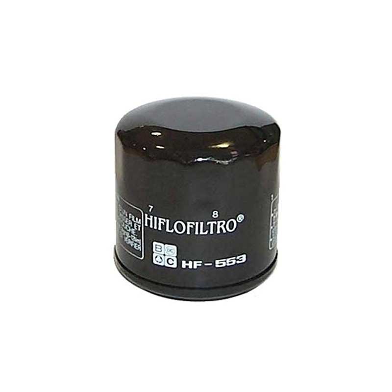 HifloFiltro HF553 Oil Filter, Number 1, Black