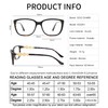 OCCI CHIARI Blue Light Reading Glasses for Women 3.0 large