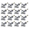 Be In Your Mind 100Pcs Plasterboard Butterfly Type Expansion Anchors