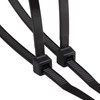 Konya Shoji 01281310 Cable Ties for Outdoor Use, Black, 11.8