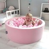 KiddyMoon Zipped Ball Pit Cover, Round 90X30