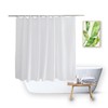 Vosign Shower Curtain Liner 54 Inch Short Length Fabric Soft