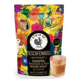 Etnia 52, Café de Altura Descafeinado Sabor Crema Irlandesa, Tueste Medio, Molido, 250 gramos