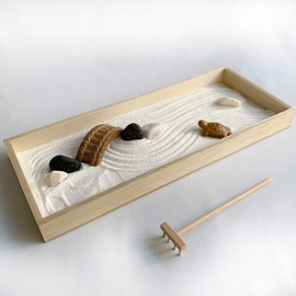 Mini Karesansui Kit (Garden Set) Japanese Garden, Zen Temple, Boxed Garden, Zen Buddhism, Zengarden Zen, Kyoto, Garden of Kyoto, Spiritual Unification