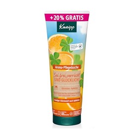 Kneipp Aroma Shower Gel Be Free, Crazy and Happy, Special Size, Shower Gel with Sunny Orange Fragrance, Delicate and Smooth Skin Feeling and a Feeling of Lightness, 240 ml