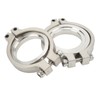 44 mm Wastegate V Band Clamp Set Stainless Steel Inlet