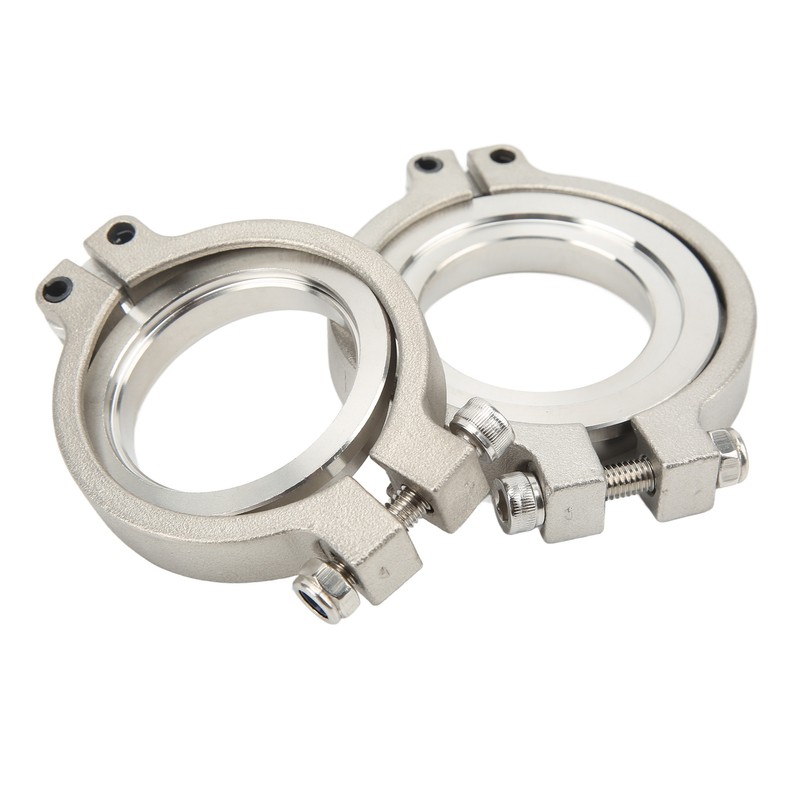 44 mm Wastegate V Band Clamp Set Stainless Steel Inlet