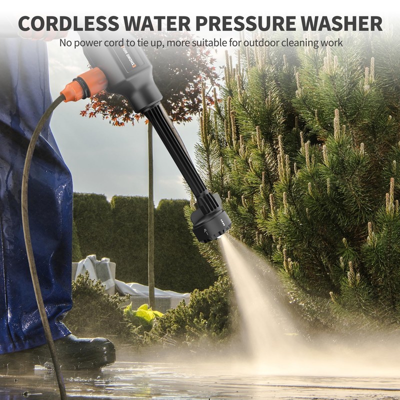 Cordless Portable Washer, Handheld Washer with 3 Adjustable Modes, 6-in-1