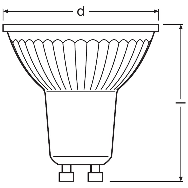 OSRAM LED Star Value PAR16 Reflector Lamp with 36 Degree