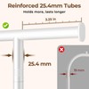 HYSEYY Clothes Rack, Clothing Rack for Hanging Clothes, Rolling Garment