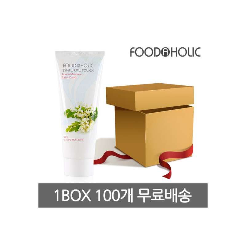 Food Aholic Acacia Hand Cream 1 Box (100ml x 100