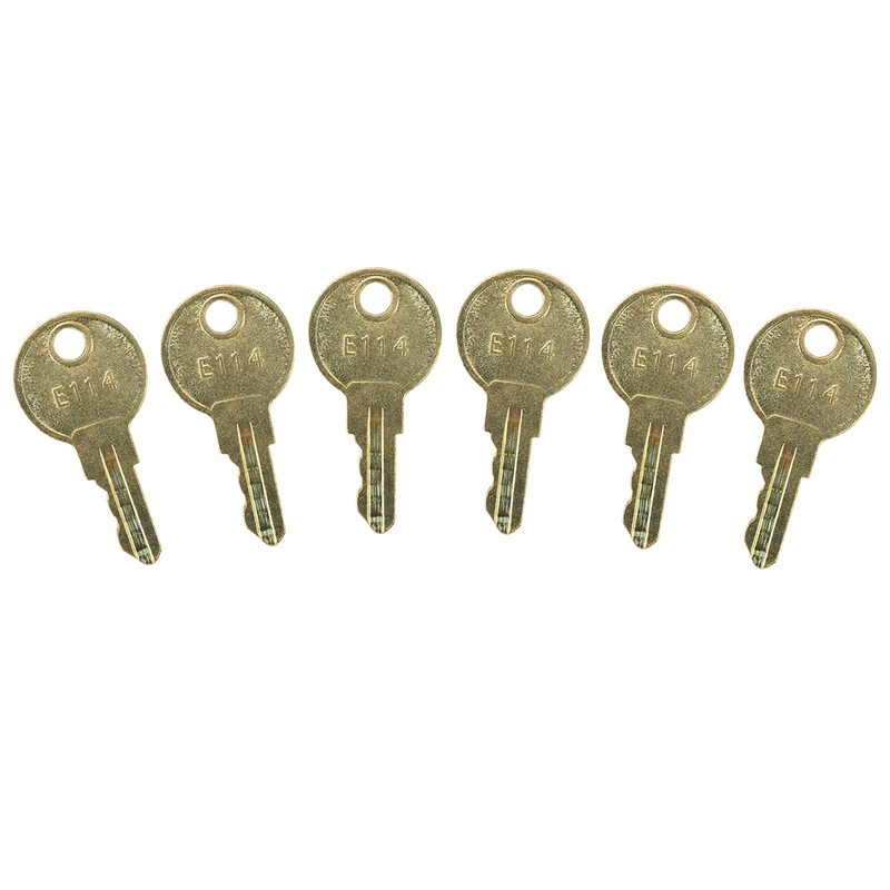 6PCS E114 Paper Towel Dispenser Keys for E-114 Toilet Paper
