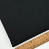 Solid Black Fabric Light Weight Poplin Width 57 Inch (1