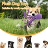 KFSCIP Octopus Dog Toy, Interactive Plush Chew Toy for Small