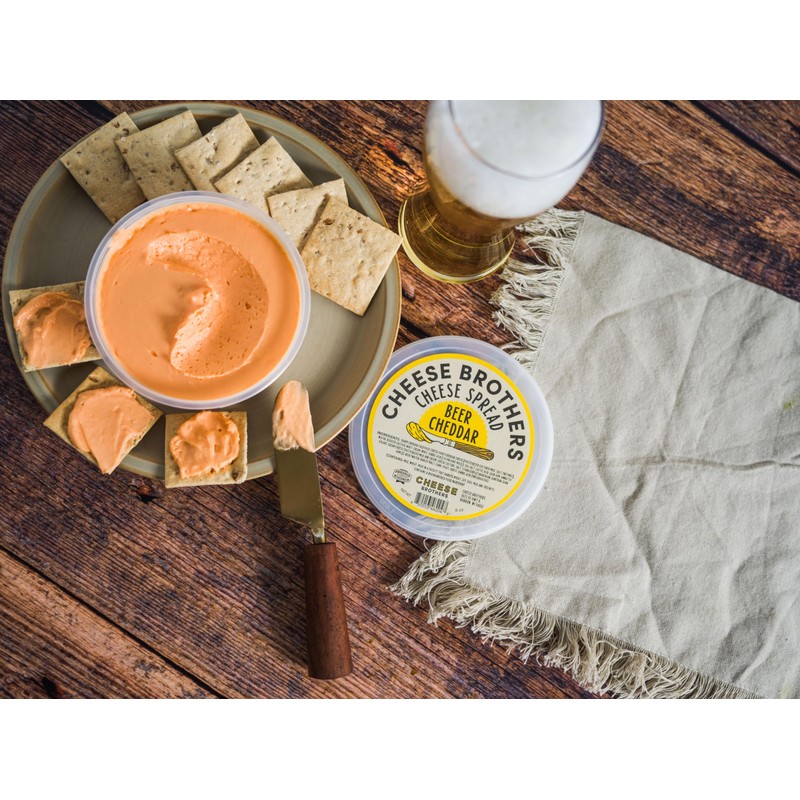 Cheese Bros. | Beer Cheddar Cheese Spread | Crafted in
