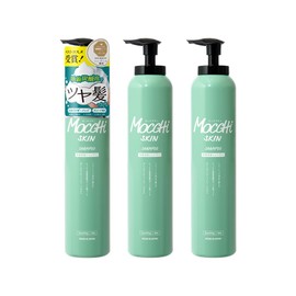 Mocchskin Carbonated Shampoo, Women's Scalp Care, Dandruff, Adsorption, Dense, Sparkling Shampoo, 7.1 oz (200 g) x 3 Piece Set