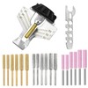 YUENTOEN 20Pcs Chainsaw Sharpening Attachment Kit with Angle Guide and