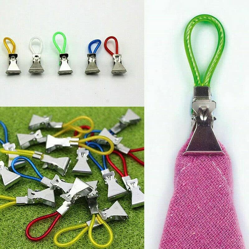 Mr. Gadget's Solutions Durable Tea Towel Hanging Clips Clip On